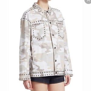 Cinq a Sept Camo Jacket